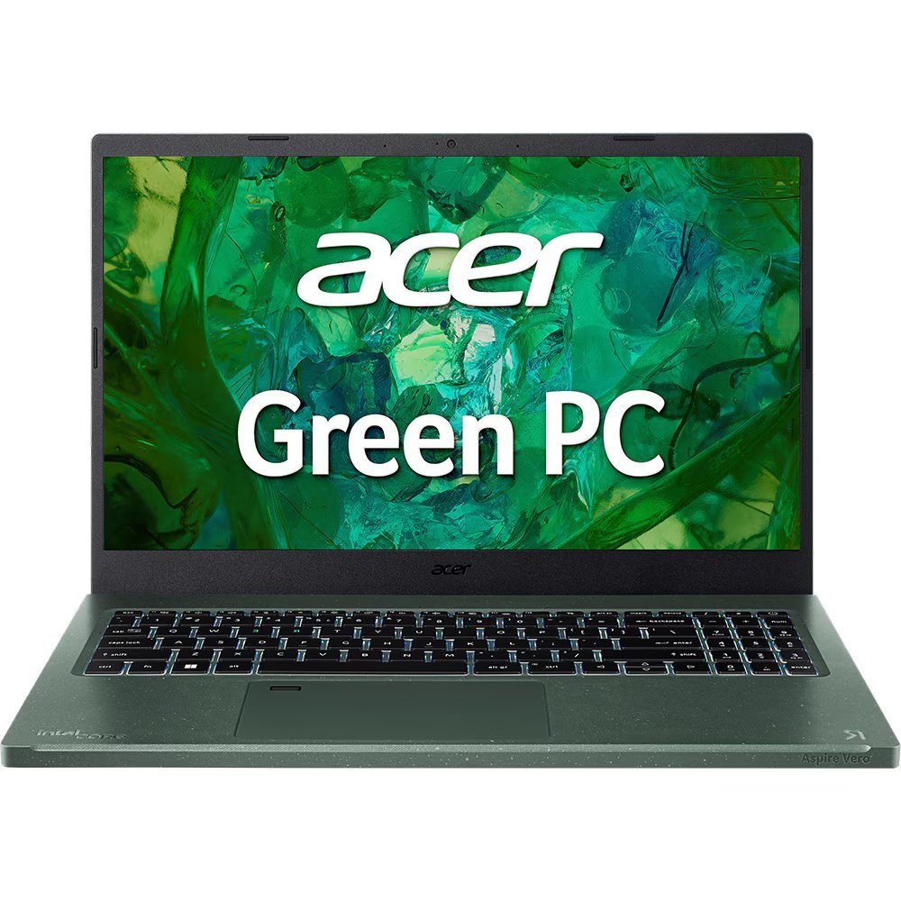 Ноутбук Acer Aspire Vero AV15-53P-39XW 15.6" (i3-1315U, 8GB, 512GB) Green