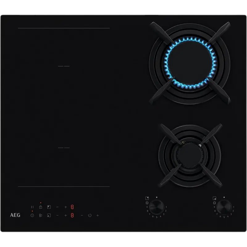 Варочная панель комбинированная AEG HDB64623NB
