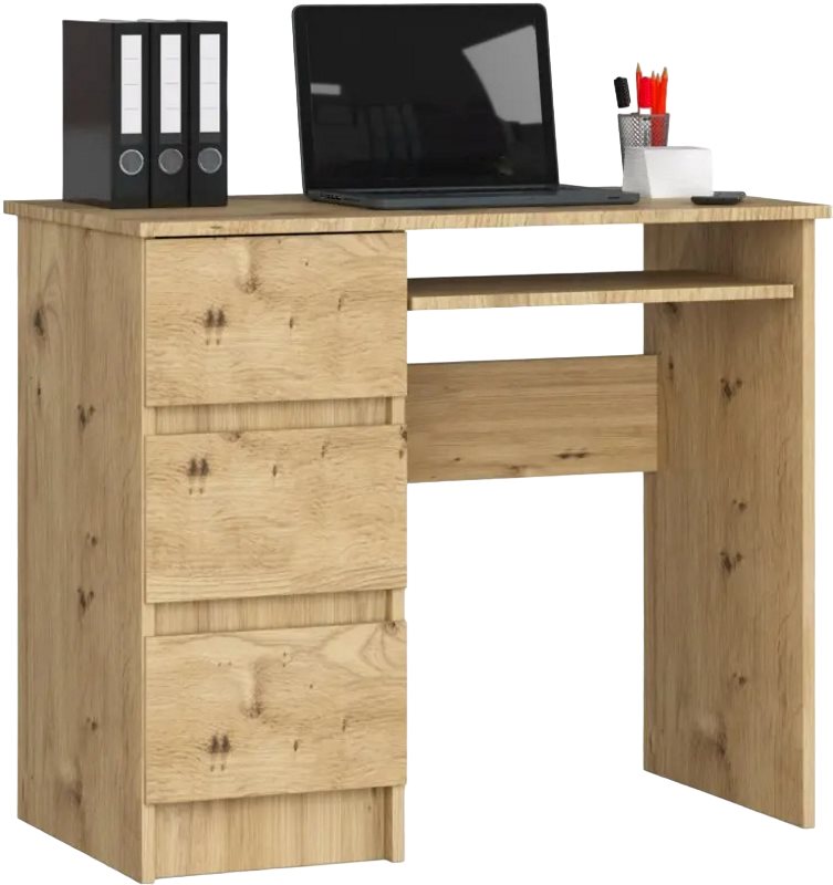 Masa pentru calculator Akord A-6 Left Artisan Oak