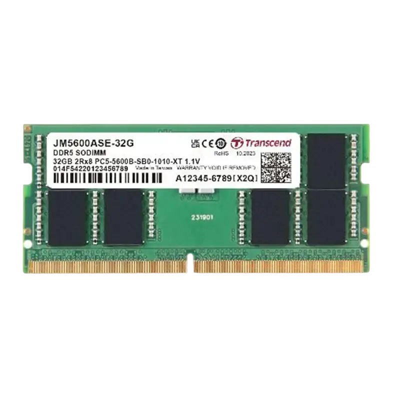 Оперативная память Transcend JetRam 32GB DDR5-5600MHz
