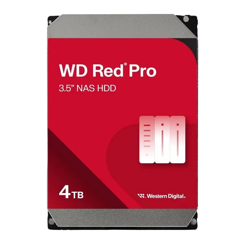 Жесткий диск HDD Western Digital WD Red Pro 4 ТБ (WD4005FFBX)