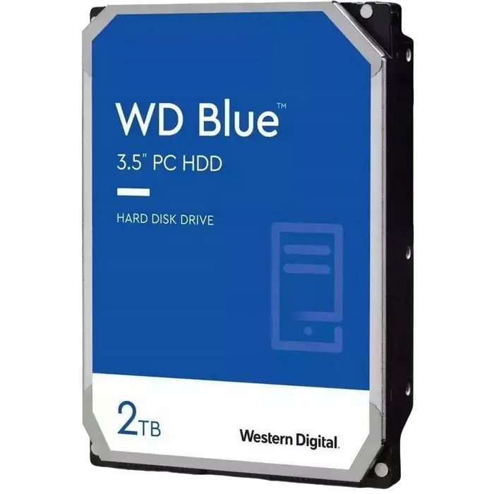Жесткий диск HDD Western Digital WD Blue 2TB (WD20EARZ)