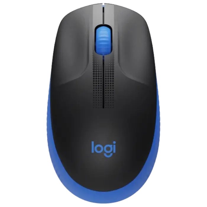 Компьютерная мышь Logitech M190 Full-size Blue