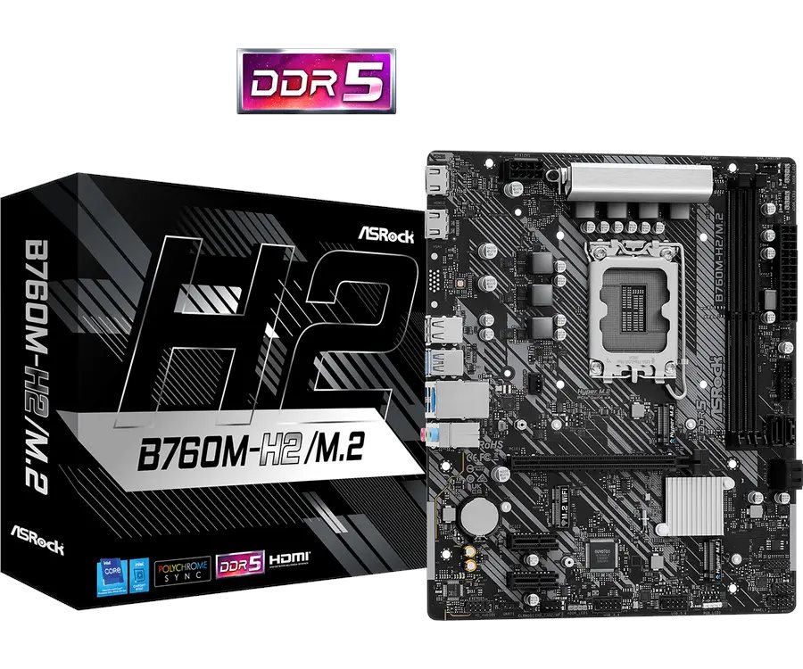 Материнская плата ASRock B760M-H2/M.2