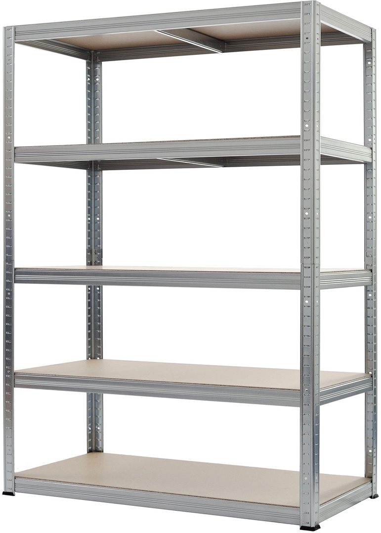 Стеллаж SDGroup Strategic max.100 180x90x50cm Silver/Brown