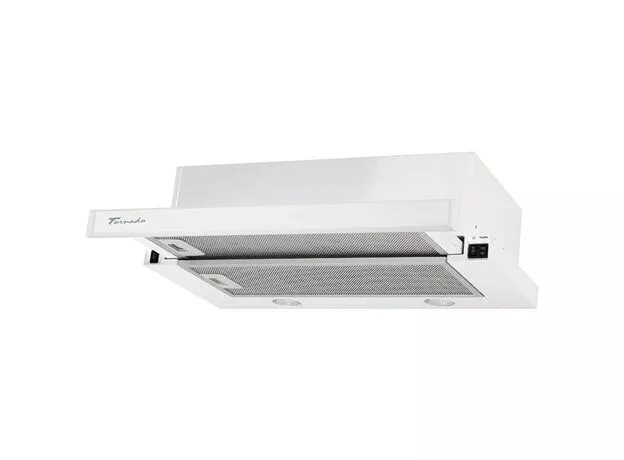 Вытяжка Tornado SONDO 700 (60) FG LED White
