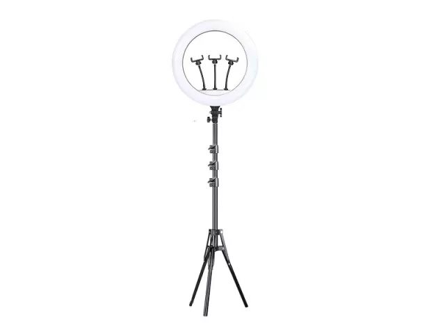 Lampă inelară Selfie Ring MJ45 RGB Bag and Remote Control