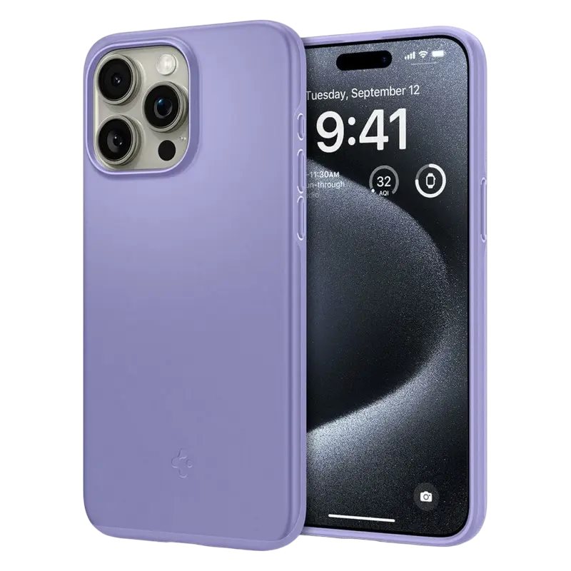 Чехол Spigen for iPhone 15 Pro Thin Fit Iris Purple