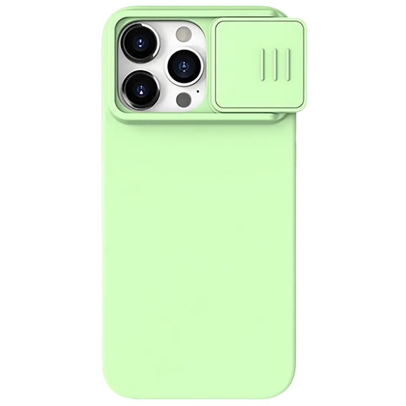 Чехол Nillkin iPhone 15 Pro Max CamShield Silky Mint Green