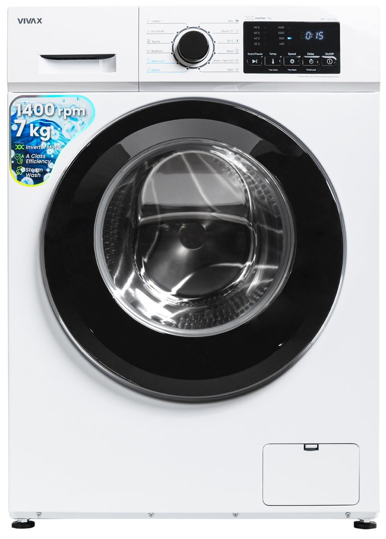 Стиральная машина Vivax WFL-140712CI White