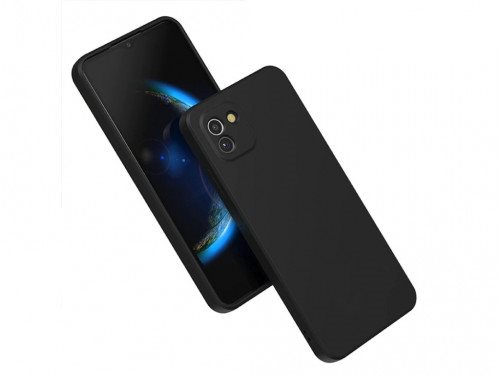 Husă Helmet Liquid Silicone Samsung A03 Core Black