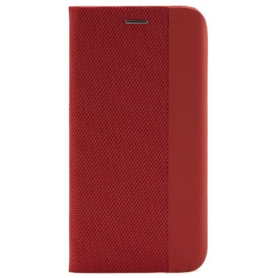 Husă Helmet Shell Flip Nylon Samsung A31 Red