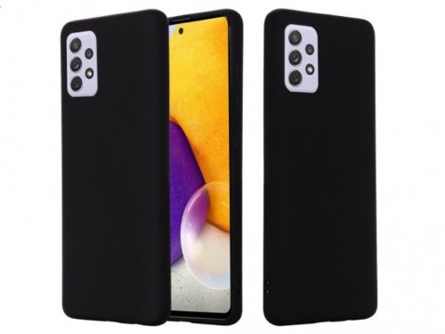Чехол Helmet Liquid Silicone Samsung Galaxy A73 Black
