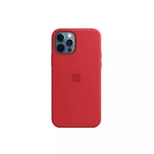 Husă Helmet Liquid Silicone iPhone 12 Pro Red
