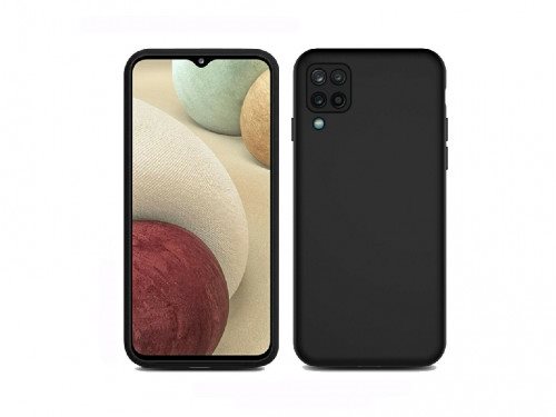 Husă Helmet Liquid Silicone Samsung A22 Black