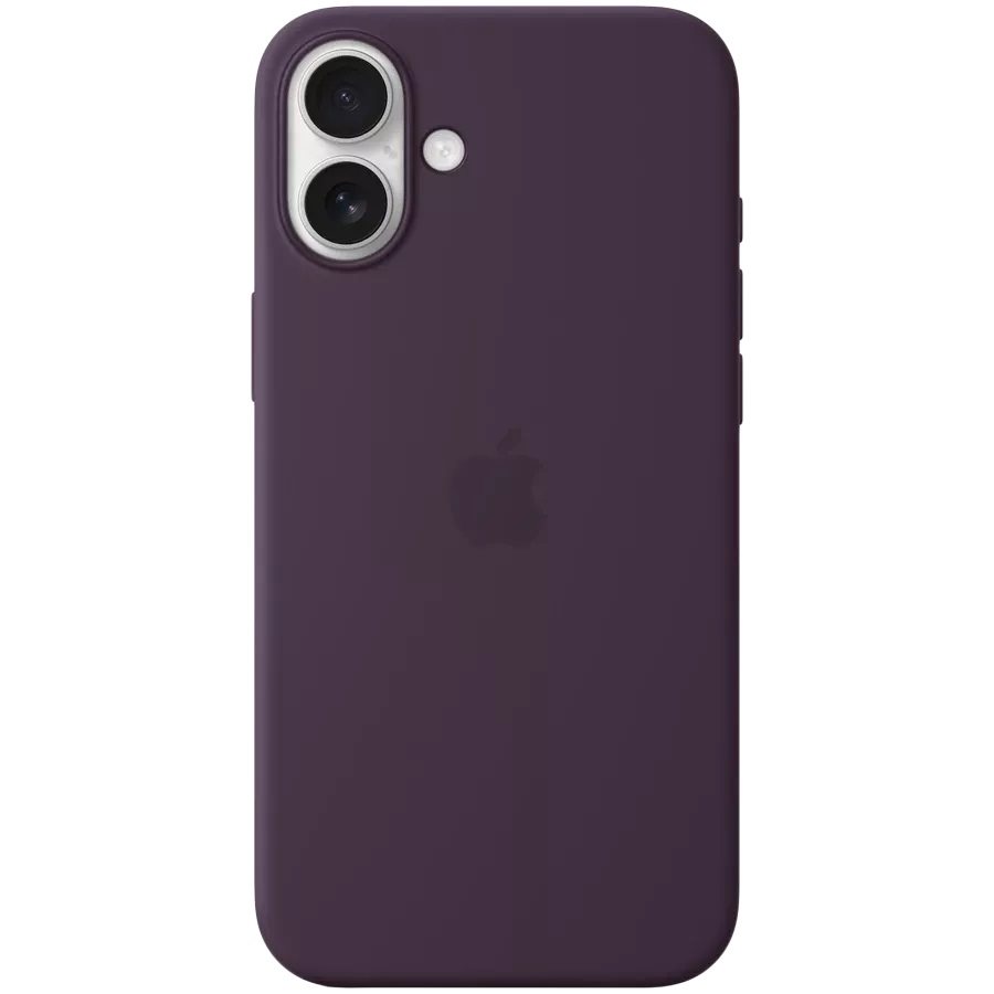 Чехол Apple iPhone 16 Plus Silicone with MagSafe Plum