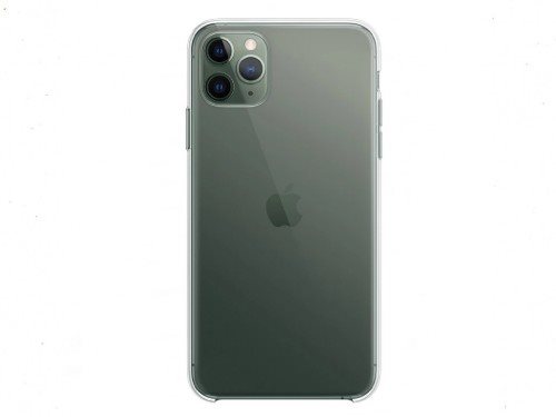 Чехол Helmet for iPhone 11 Pro Max TPU Soft Clear
