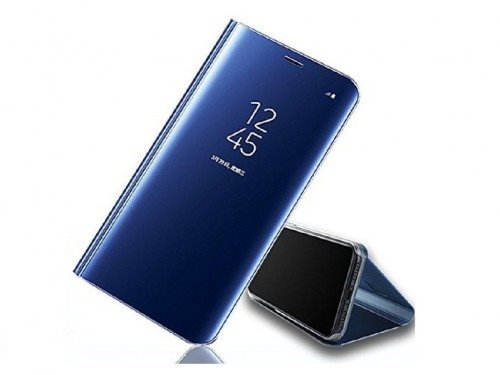 Чехол Helmet for Xiaomi Redmi 7 Mirror Flip Dark Blue