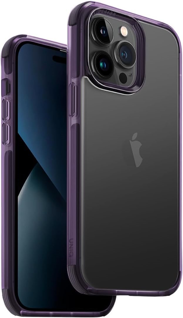 Husă Uniq PC Hard Combat Fig for iPhone 14 Pro Purple