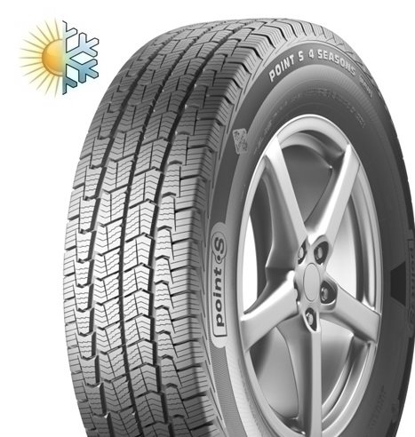Anvelope Points 4SeasonsVan 215/70 R15C 109/107S 8PR M+S