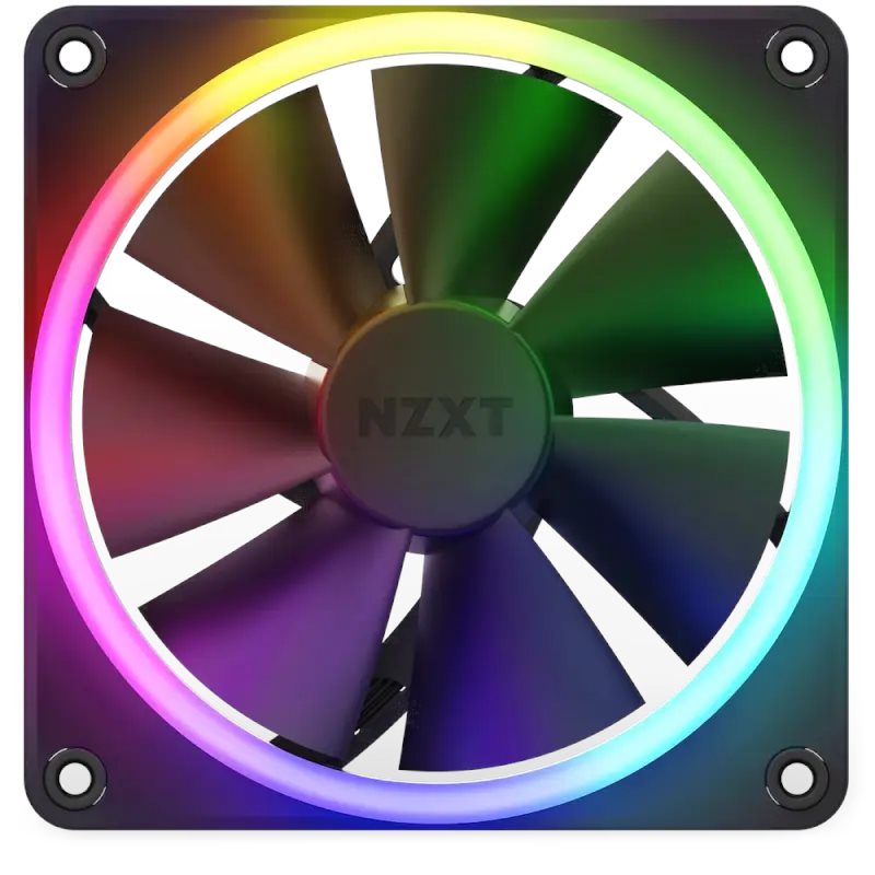 Вентилятор NZXT F120 RGB, Black