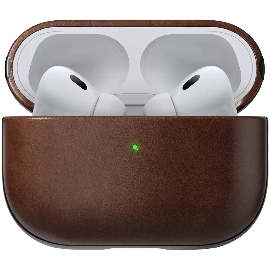 Husă pentru căști Nomad Modern Leather AirPods Pro 2 Brown