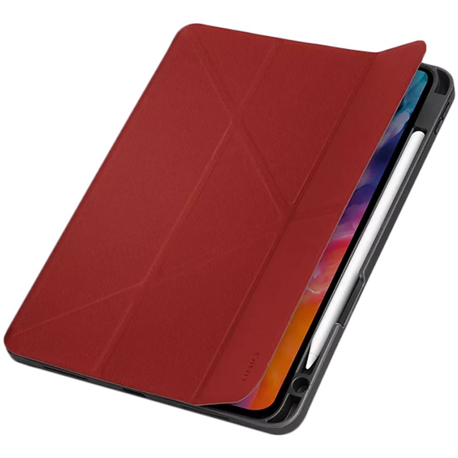 Husă Uniq iPad Air 10.9 2020 Transforma Rigor Anti-microbial Red