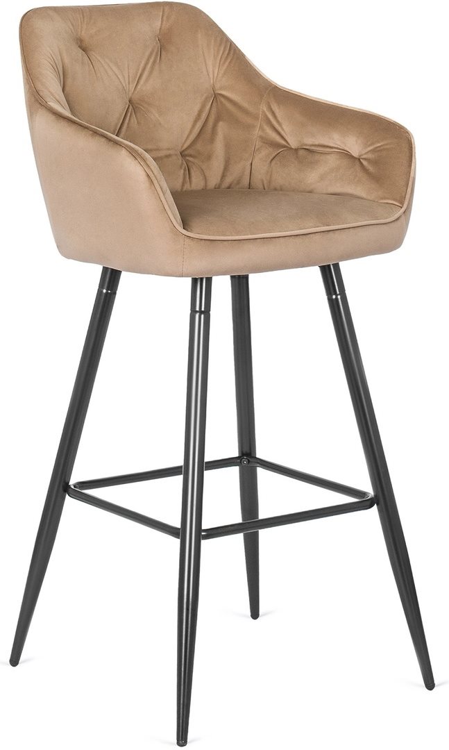 Барный стул Mebel Elite Salem Beige/Black