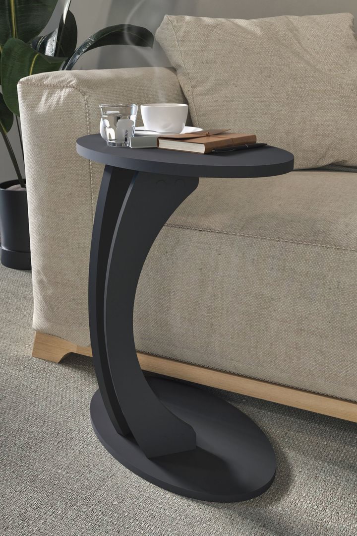 Măsuţă cafea Fabulous Ellipse Anthracite