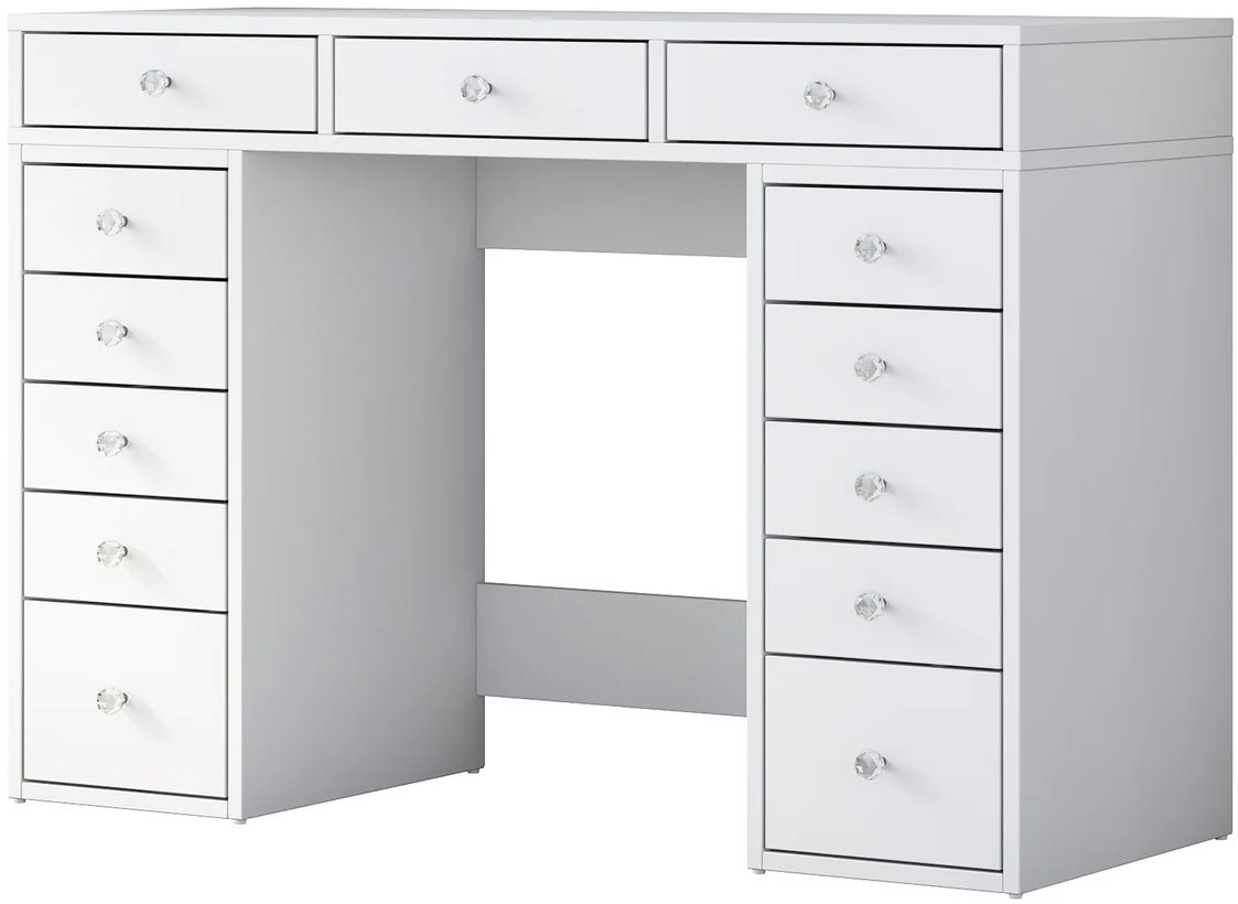 Măsuţă de toaletă Mirage Meble BJ106 White