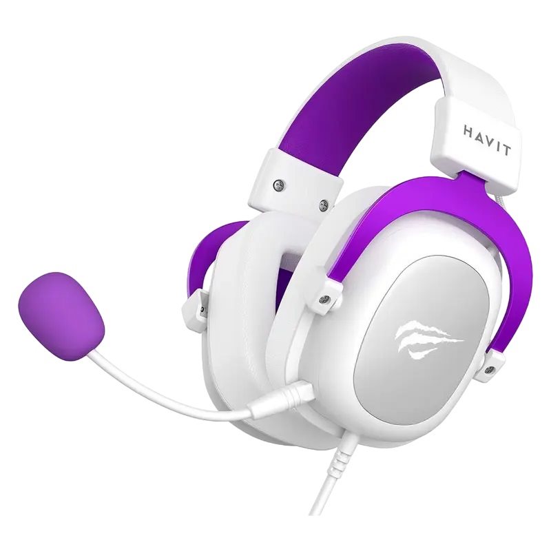 Наушники Havit H2002d White/Purple