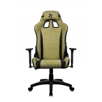 Scaun gaming Arozzi Avanti SoftFabric Moss Green