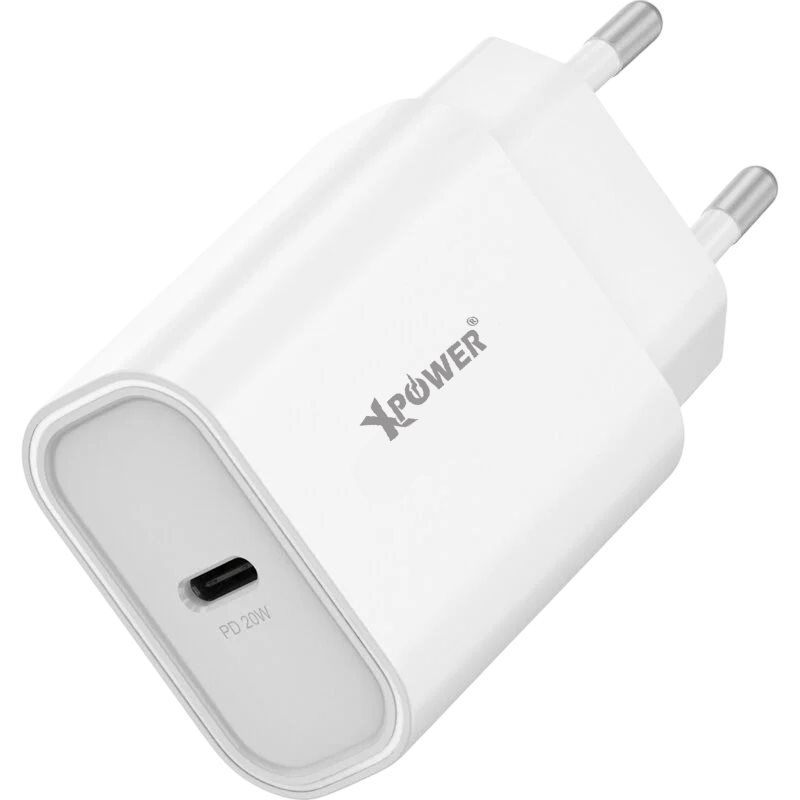 Зарядное устройство Xpower Charger + Type-C to Lightning Cable, PD, QC3.0, Белый