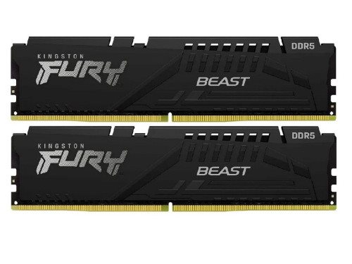 Memorie RAM Kingston FURY 32GB (Kit of 2*16GB) DDR5-6000 Beast DDR5 EXPO PC48000 CL30