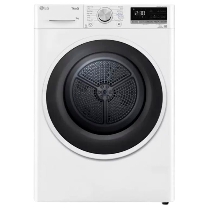 Сушильная машина LG RH90V5AV6N, 9кг, Белый