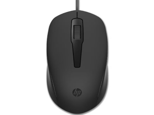 Mouse HP 150 Wired Mouse 240J6AA#ABB, Black