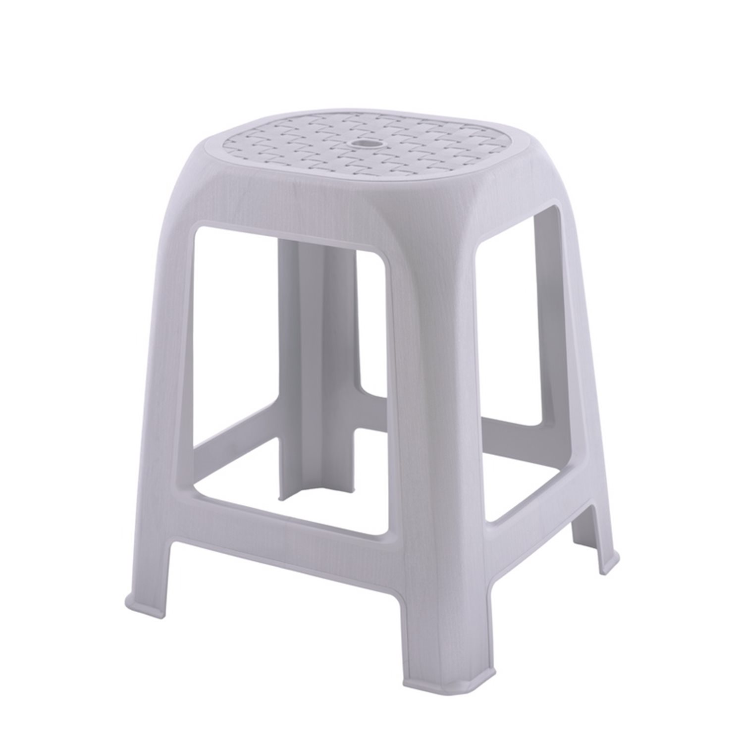 Scaun plastic Sanja Н46 (alb)