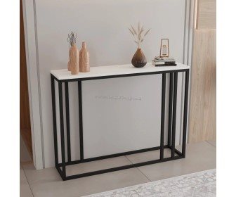 Консольный стол Prestige Genoa 100x25x75 (White/Black)