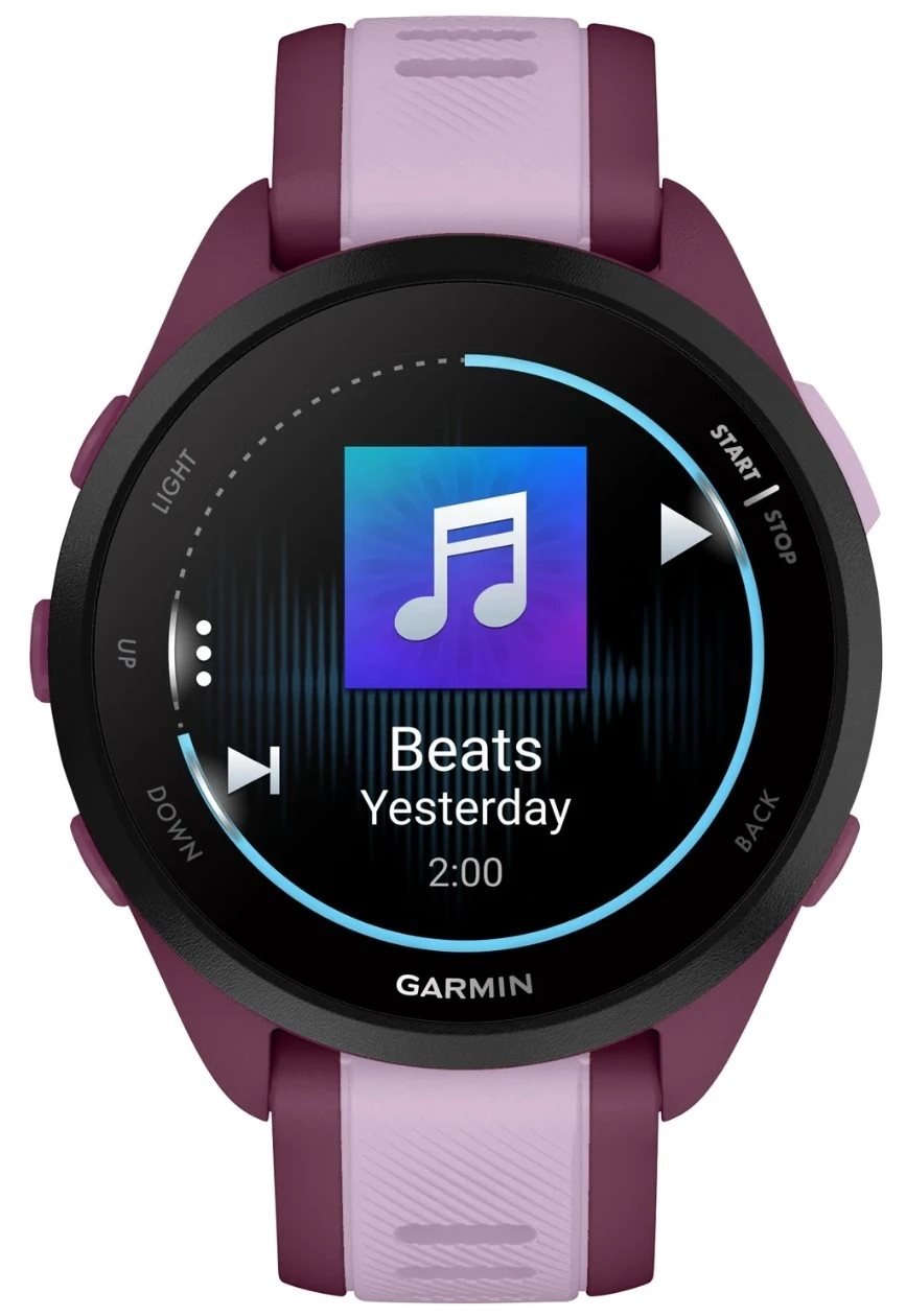 Smartwatch Garmin Forerunner 165 Music Berry/Lilac