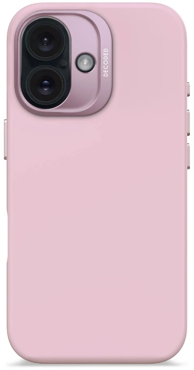 Чехол Decoded Coque Silicone Antimicrob iPhone 16 Lilac