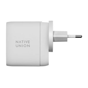 Зарядка NATIVE UNION  Fast GaN PD 67W (3 ports) White