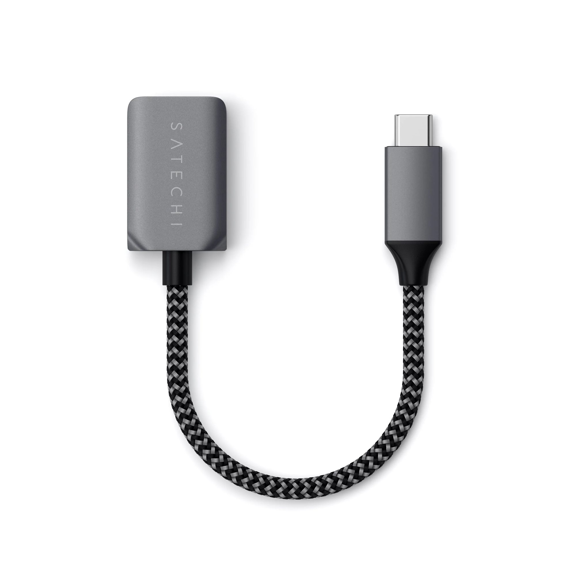 Адаптер SATECHI USB-C to USB 3.0 Cable Space Gray