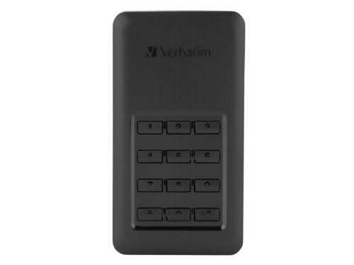 Внешний HDD 1.0TB Verbatim Store 'n' Go с клавиатурой, Black