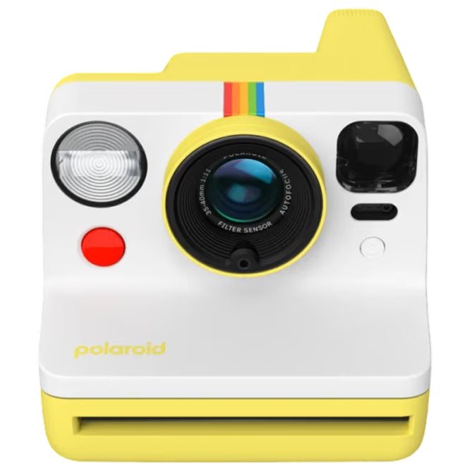 Aparat foto instant Polaroid Now Gen 3, Yellow