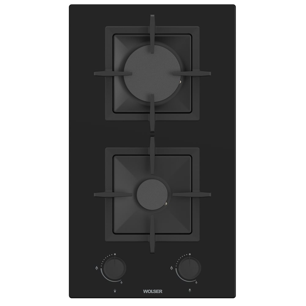 Газовая варочная поверхность Wolser WL- F 3001 BLACK GL FFD