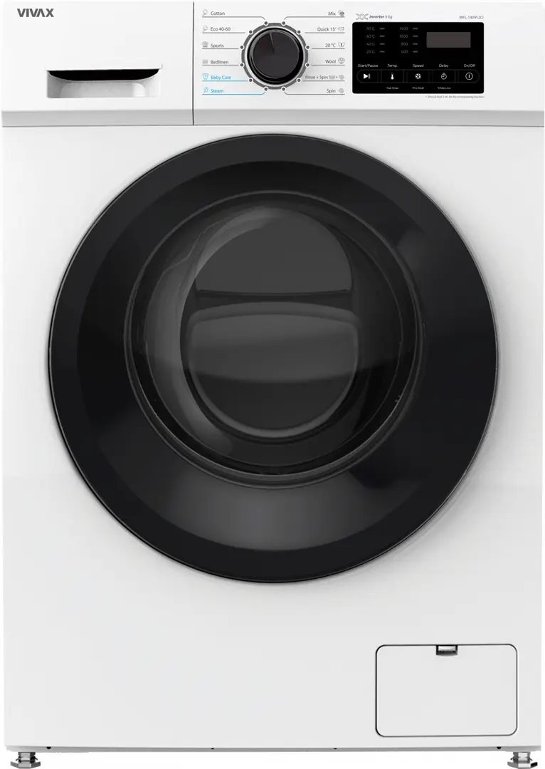 Стиральная машина Vivax WFL-140912CI White
