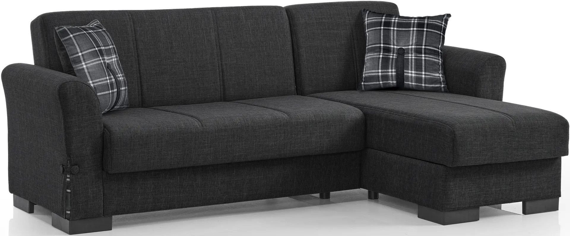 Диван угловой Fabulous Filamingo 58-002, Dark Gray