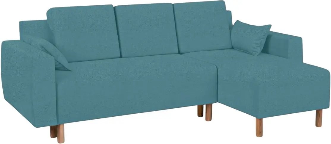 Canapea colțar Modern Leo Alaska 86, Turquoise