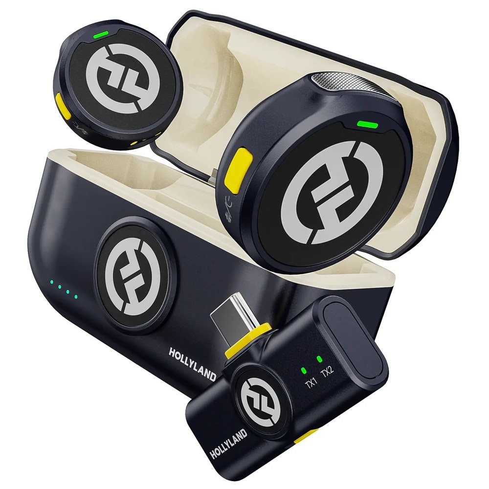 Микрофон Hollyland Lark M2 with USB-C Plug (Duo, Shine Charcoal)