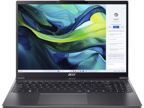 Ноутбук Acer Aspire Go 15 AG15-51P(Core i5-1334U, 16Gb, 512Gb, Intel Iris Xe Graphics) Gray